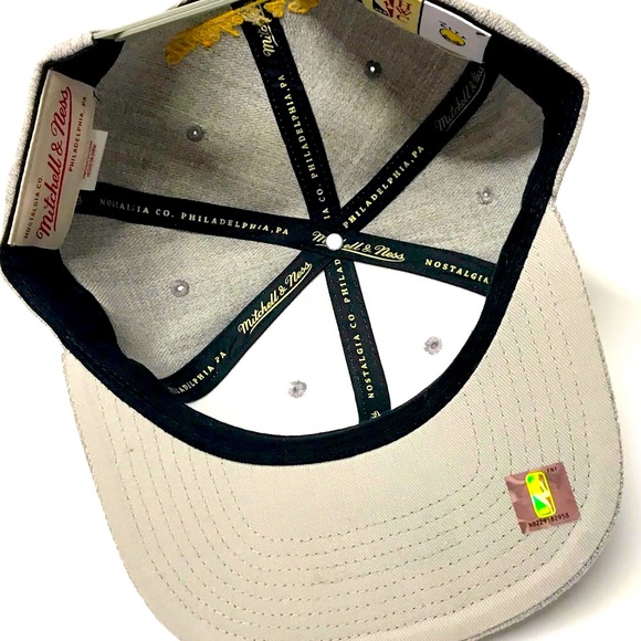 Golden State Warriors SnapBack Hat, Grey, New - Picture 7 of 10